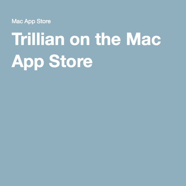 Trillion For Mac